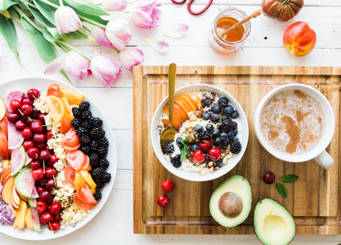 Plato con proteína y vegetales al vapor