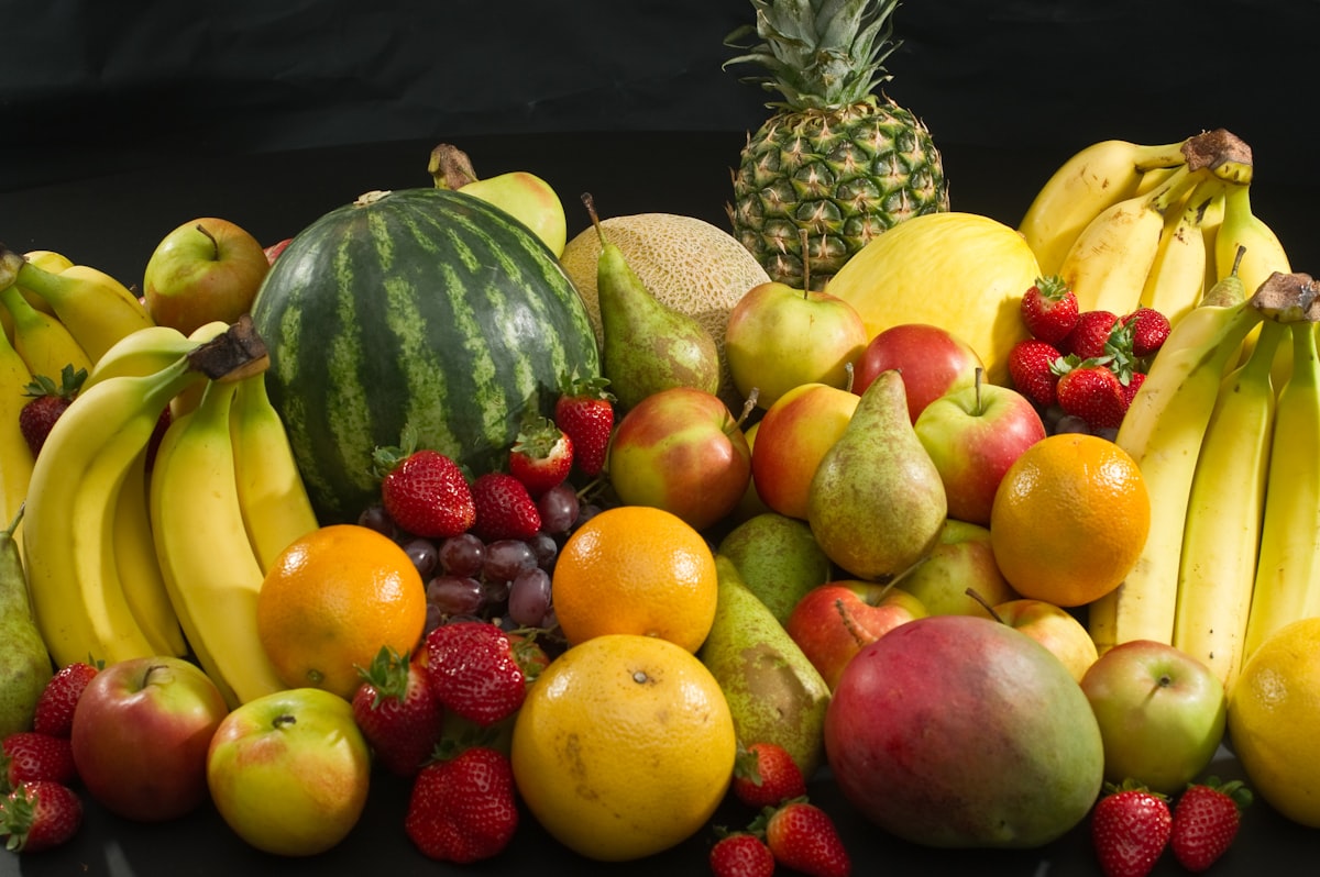 Snacks saludables y alimentos ricos en nutrientes